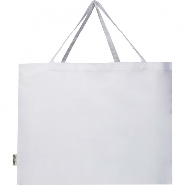 Logotrade promotional merchandise picture of: Odessa 220 g/m² GRS recycled cotton large tote bag