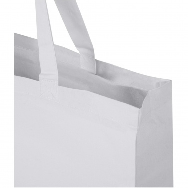 Logotrade promotional item image of: Odessa 220 g/m² GRS recycled cotton large tote bag