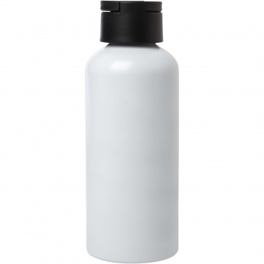 Logo trade corporate gifts image of: Trinity 600 ml RCS certified recycled aluminium water bottle with RPET lid
