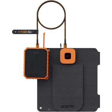 Logo trade promotional item photo of: Xtorm XR2S14 SolarBooster 14W foldable solar panel
