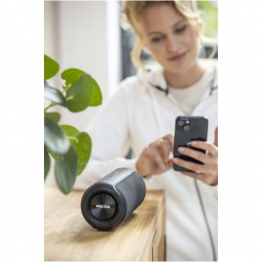 Logo trade promotional merchandise picture of: Prixton Echo Box speaker