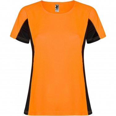 Logo trade promotional giveaways picture of: Shanghai short sleeve women's sports t-shirt