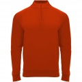 Epiro long sleeve unisex quarter zip sweatshirt, Red