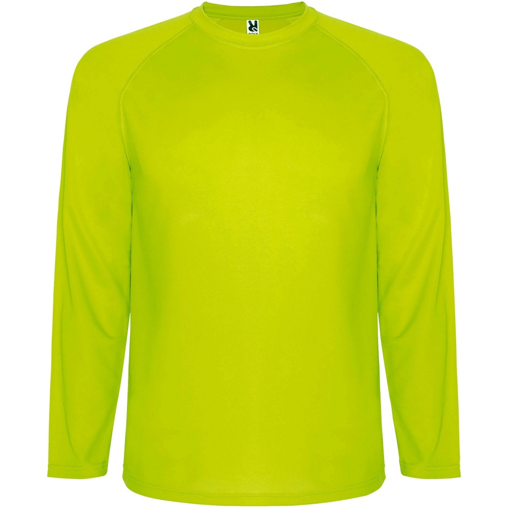 Logo trade promotional products image of: Montecarlo long sleeve kids sports t-shirt