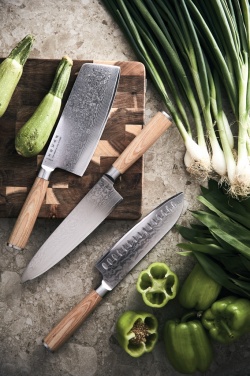 Logo trade promotional products picture of: VINGA Hattasan Damascus Santoku knife