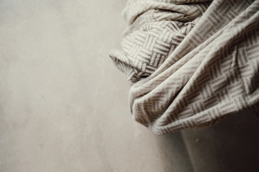Logo trade promotional merchandise photo of: VINGA Lenox blanket