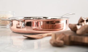 Logo trade promotional items image of: VINGA Baron copper sauté pan