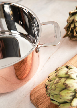 Logotrade promotional gift picture of: VINGA Baron copper saucepan