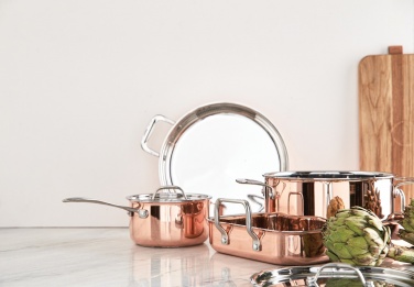 Logotrade promotional gift image of: VINGA Baron copper saucepan