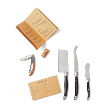 Logo trade promotional giveaways image of: VINGA Gigaro cheese knives