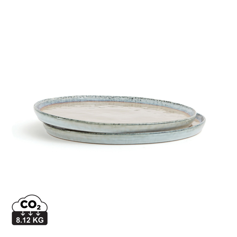 Logotrade promotional product picture of: VINGA Nomimono plate 26,5 cm, 2 pcs set
