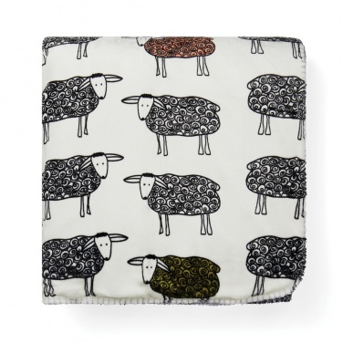 Logo trade promotional items picture of: VINGA Sheep GRS recycled PET pile blanket