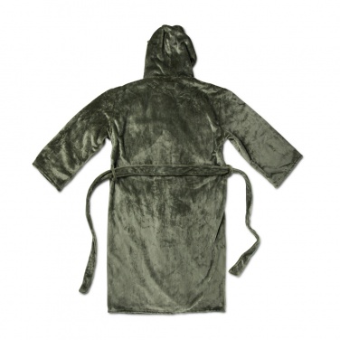 Logo trade corporate gifts image of: VINGA Louis luxury plush GRS RPET robe size S-M