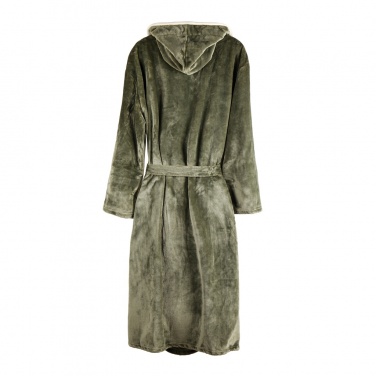 Logotrade promotional item picture of: VINGA Louis luxury plush GRS RPET robe size S-M