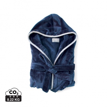 Logo trade promotional products picture of: VINGA Louis luxury plush RPET robe size L-XL