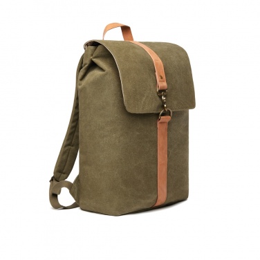 Logo trade advertising products image of: VINGA Bosler backpack GRS recycled canvas
