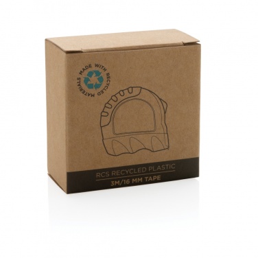 Logotrade corporate gift image of: RCS recycled plastic 3M/16 mm tape