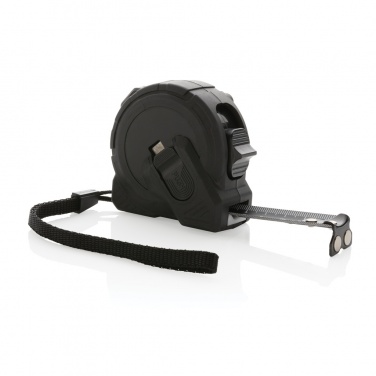 Logo trade promotional giveaways picture of: Gear X 5M measuring Tape with slow/fast retract function