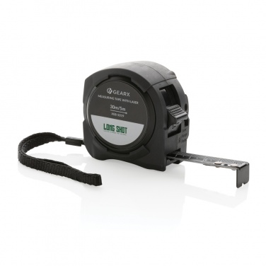 Logo trade promotional items image of: Gear X measuring 5M tape with 30M laser