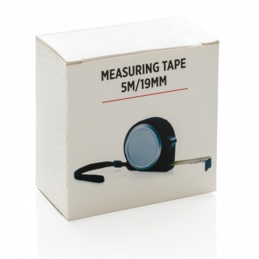 Logo trade promotional giveaways picture of: Measuring tape - 5m/19mm