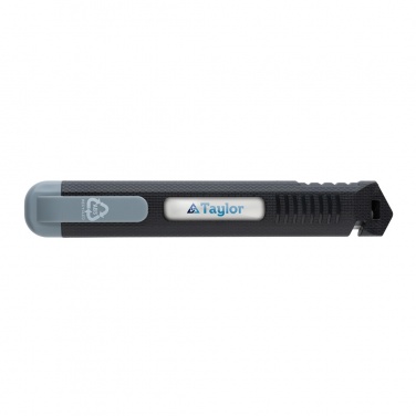 Logotrade promotional gift picture of: Refillable RCS recycled plastic snap-off knife