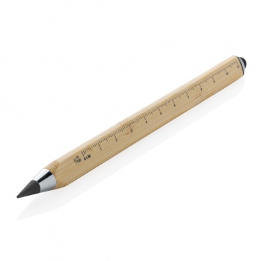 Logo trade promotional gifts image of: Eon bamboo infinity multitasking pen