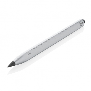 Logo trade promotional merchandise photo of: Eon RCS recycled aluminum infinity multitasking pen