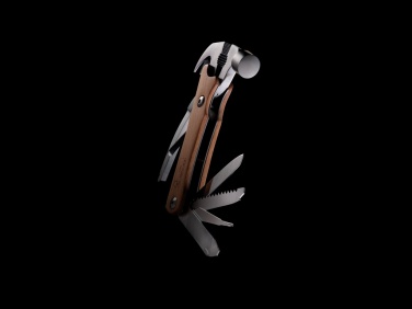Logo trade corporate gifts picture of: Wooden multi-tool hammer