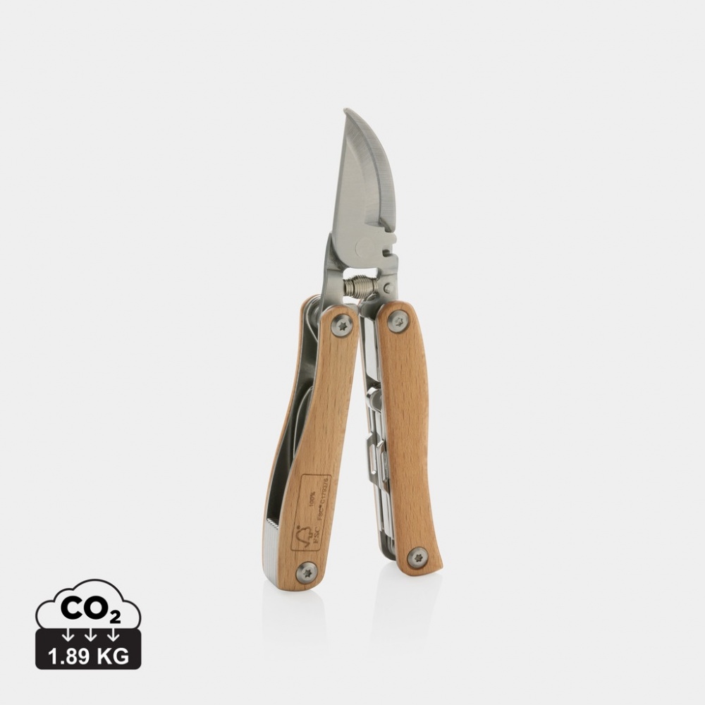 Logotrade promotional merchandise photo of: Wooden garden multi-tool