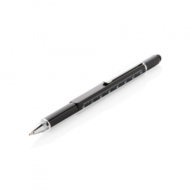 Logo trade promotional item photo of: 5-in-1 aluminium toolpen