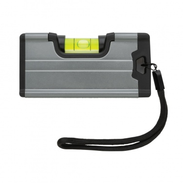 Logo trade promotional merchandise image of: Pocket size level ruler with magnet