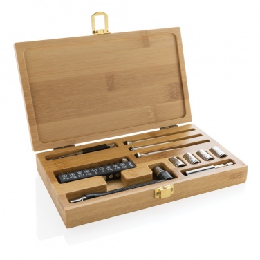 Logotrade promotional merchandise picture of: Carvine 21 pcs bamboo tool set