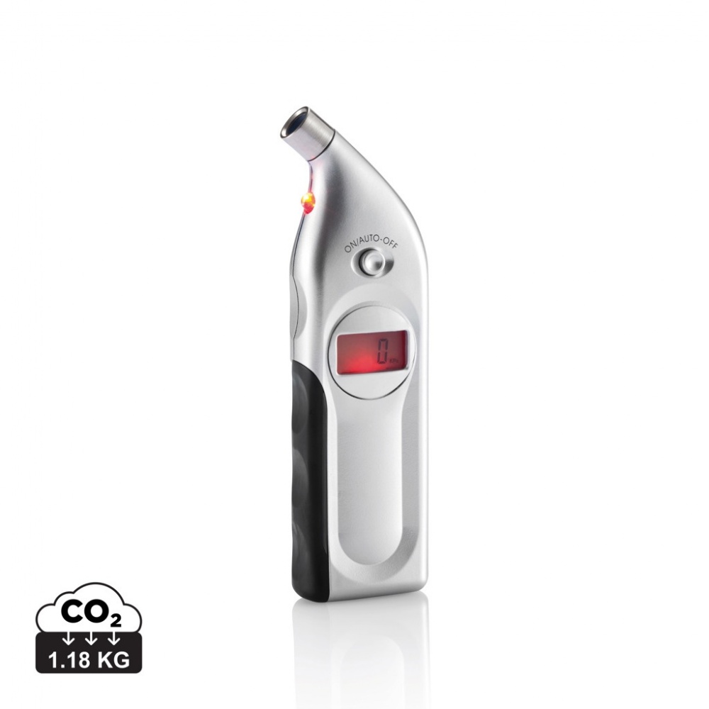Logo trade promotional gifts image of: Digital tyre gauge