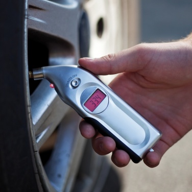 Logo trade corporate gift photo of: Digital tyre gauge