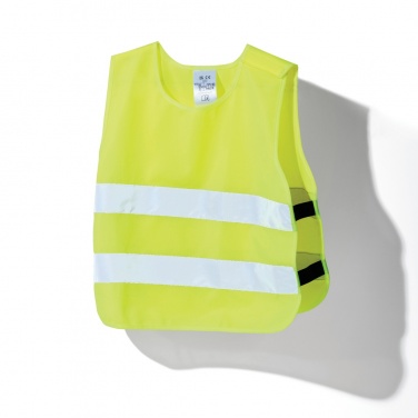 Logotrade corporate gifts photo of: GRS recycled PET high-visibility safety vest 3-6 years