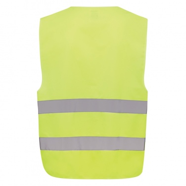 Logotrade promotional gift picture of: GRS recycled PET high-visibility safety vest