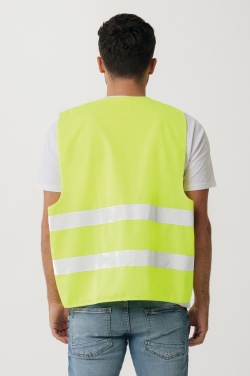 Logotrade business gift image of: GRS recycled PET high-visibility safety vest