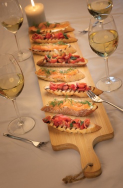 Logo trade promotional items image of: Ukiyo bamboo large serving board