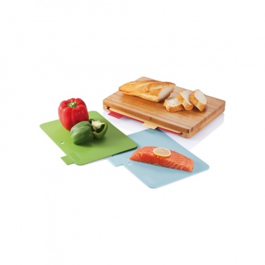 Logotrade advertising product image of: Cutting board with 4pcs hygienic boards