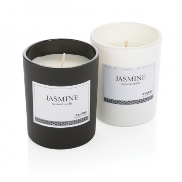 Logo trade promotional merchandise image of: Ukiyo small scented candle in glass