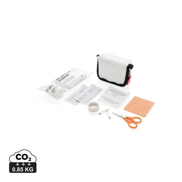 Logo trade promotional merchandise picture of: First aid set in pouch