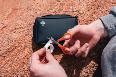 Logotrade promotional products photo of: RCS recycled nubuck PU pouch  first aid set