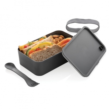 Logo trade business gift photo of: PP lunchbox with spork