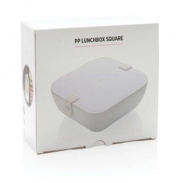 Logotrade promotional merchandise photo of: PP lunchbox square