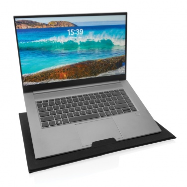 Logotrade corporate gift picture of: Impact AWARE RPET Foldable desk organizer with laptop stand