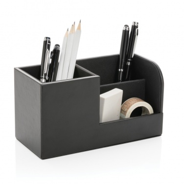 Logo trade promotional giveaway photo of: Swiss Peak RCS recycled PU Desk organiser