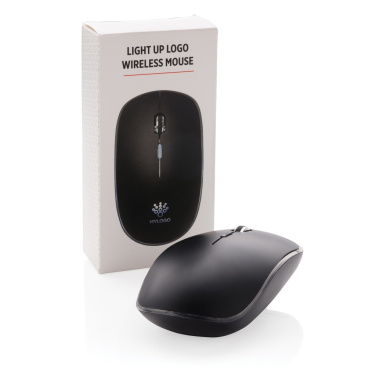 Logotrade advertising product image of: Light up logo wireless mouse
