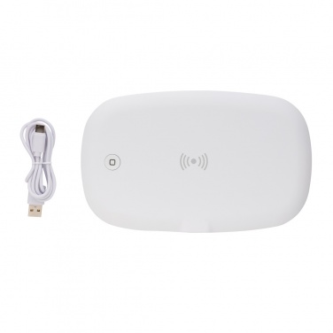 Logo trade promotional giveaway photo of: UV-C steriliser box with 5W wireless charger