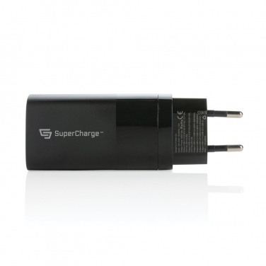 Logotrade promotional items photo of: Philips 65W ultra fast PD 3-port USB wall charger