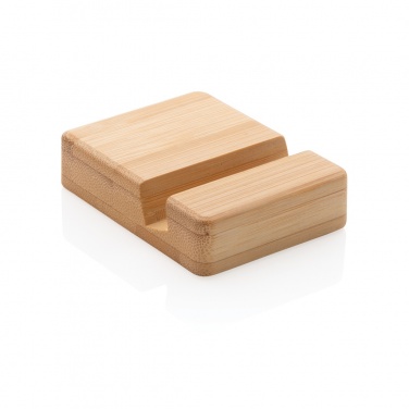 Logotrade promotional product picture of: Bamboo phone stand XD